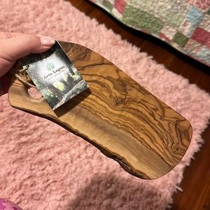 Italian olive wood cutting board